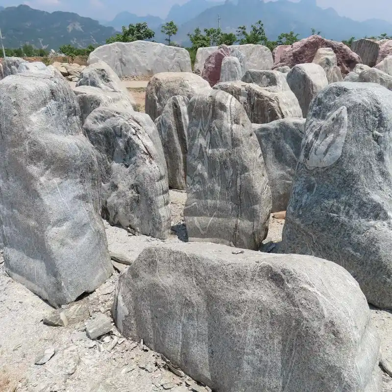 宜昌市秭归县小型家用风景石家用景观石可刻.