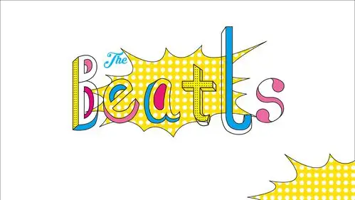 beatles甲壳虫乐队海报设计