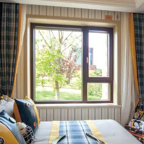 预约到店预约测量产品概述品牌型号:zbf90系统断桥平开窗铝材参数