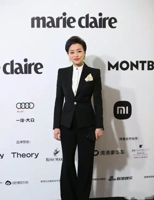 53岁杨澜是真优雅职业西装气质礼裙上身完全不输年轻人