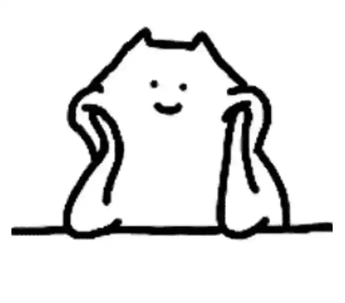 表情包|千呼万唤的线条小猫咪表情包来咯