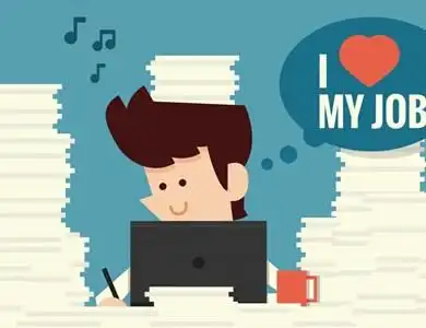 i'm contented with my current job