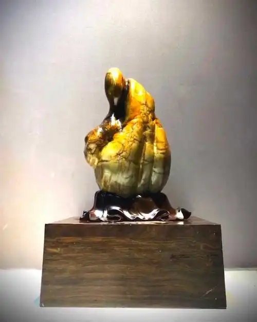 南宁藏家以48万元收藏达摩尚礼两方奇石