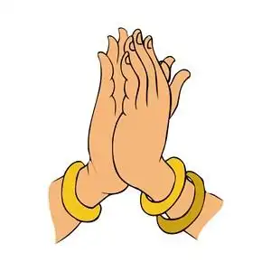 佛手png矢量双手合十图片zip