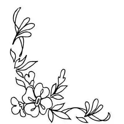 花边图案简笔画装饰花边图案简笔画