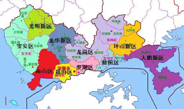 强烈建议将现在的龙岗区划分为两个行政区