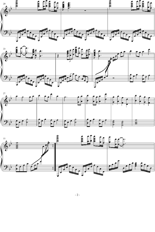 想你的365天钢琴谱-緈諨-虫虫乐谱