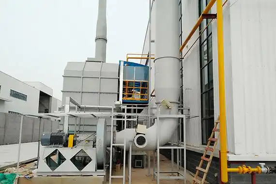 rto蓄热燃烧分解废气设备