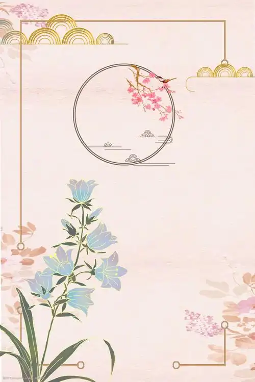 复古风黄色简约风海报banner背景