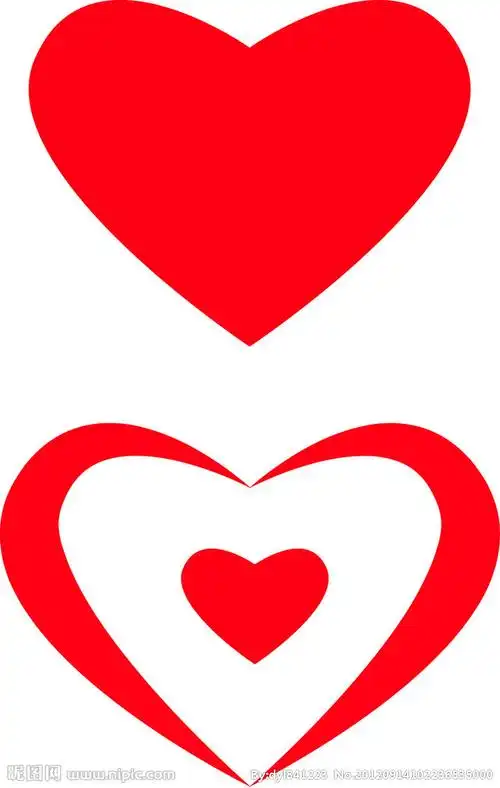 心形桃心红心图片