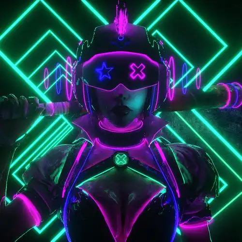 小丑赛博朋克|三维|人物/生物|低调的小平 - 原创作品 - 站酷 (zcool)