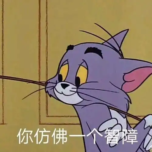 猫和老鼠:汤姆,你仿佛一个智障表情包