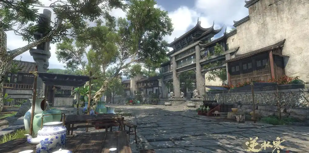 逆水寒高清游戏场景图片