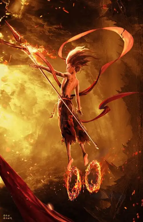 哪吒|插画|游戏原画|锐勇 - 原创作品 - 站酷 (zcool)