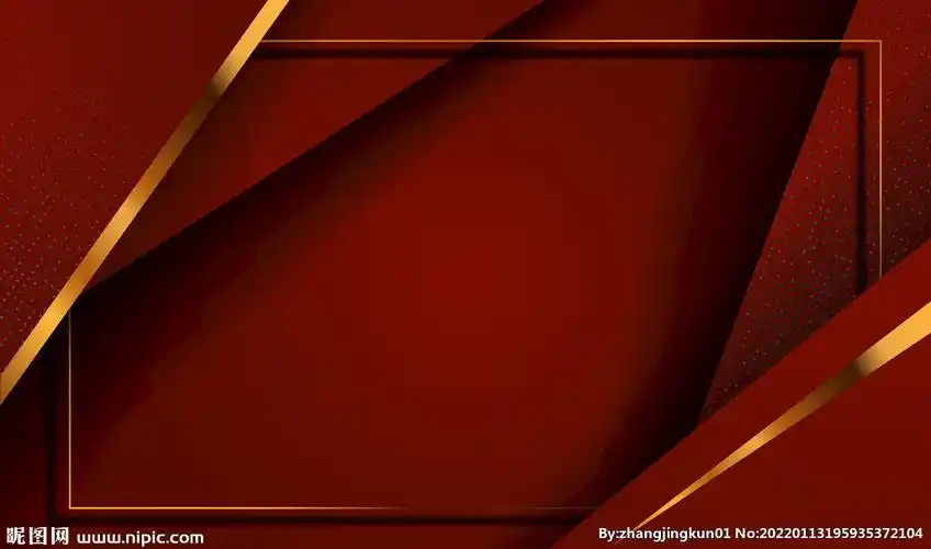 几何抽象红色背景图片