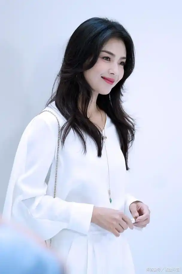 刘涛晒美照展现温婉大方气质,回眸一笑令人心动