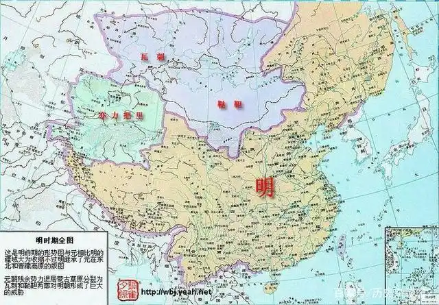明朝疆域巅峰时期,永乐年间