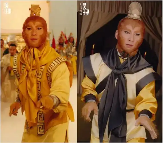 电视剧《西游记后传》,曹荣饰演的孙悟空(图片由受访人提供)