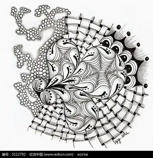 手绘图案设计图图片免费下载(编号5112792)_红动网
