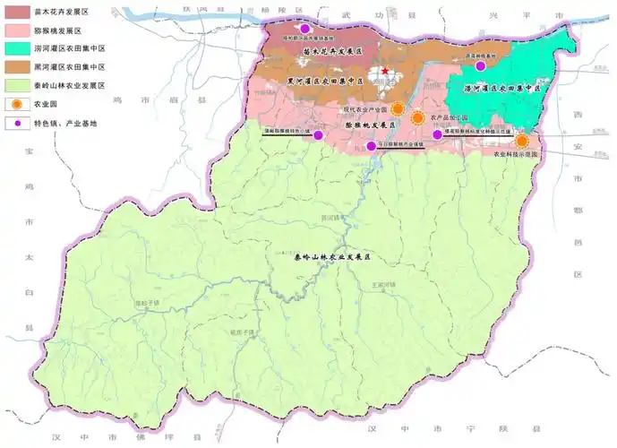 大西安西南门户,鄠邑,周至总体规划出炉
