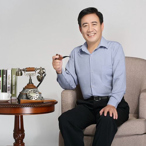 富贵鸟 中年男士长袖衬衫春夏老年人男衬衣40-60岁爸爸薄款短寸衫