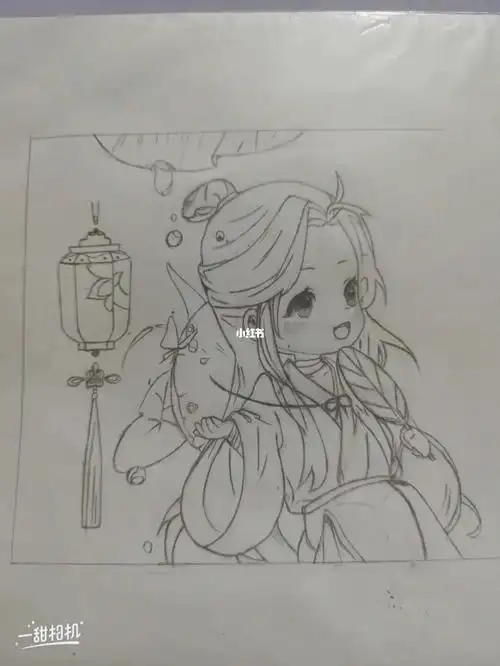 其实都有红红儿的,就是画完了怜怜不想画了～我就是懒,而且我怕画残