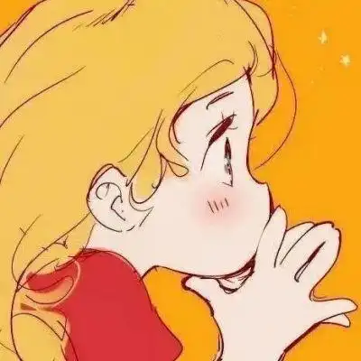 可爱温暖治愈系微信头像一旦认定我对你的爱只增不减永远永远