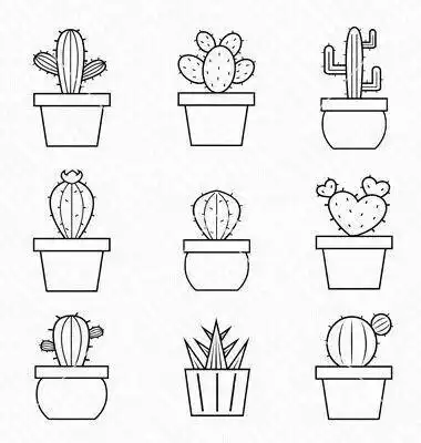 50个植物简笔画儿童