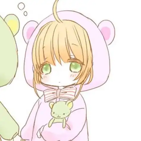 q版情侣头像一人一半图片卡通好看的笑里全是坦荡和爱意