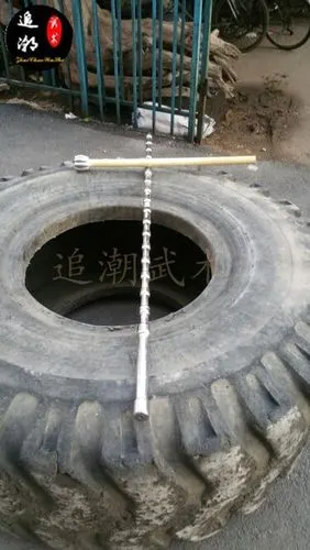 实心双手武术一体双鞭长鞭钢鞭不锈钢鞭硬力量更多武术装备