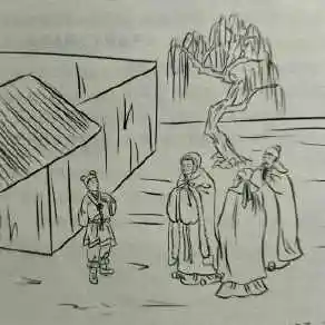 三顾茅庐故事手抄报故事手抄报