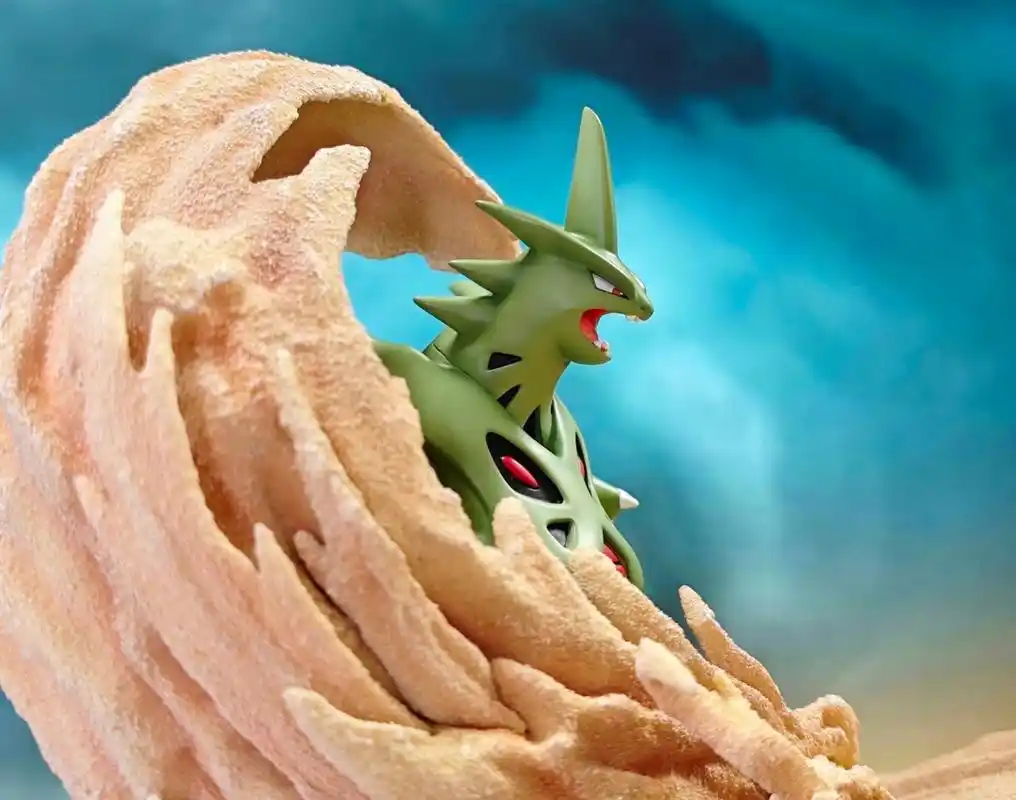 精灵宝可梦完全图鉴 班吉拉进化组 mega