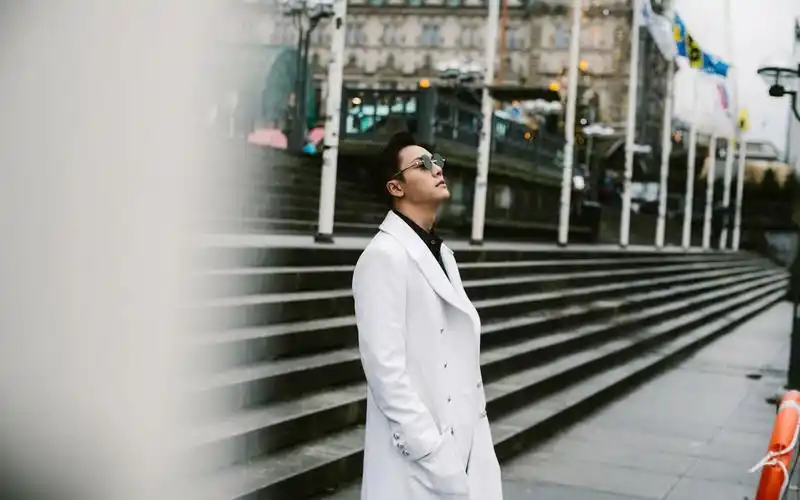 陈伟霆冬日街拍儒雅帅气写真高清壁纸