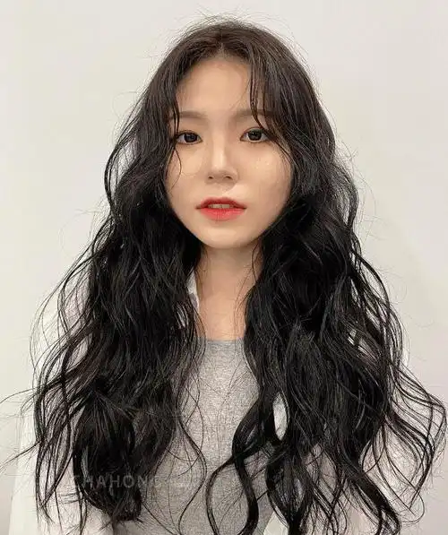 蓬松长卷烫发图片大全烫个长卷发型瞬间变美