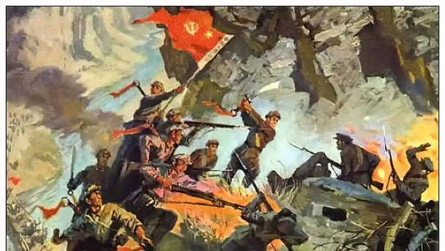 敌人重兵把守,黄开湘杨成武看出破绽用险招,一举突破天险腊子口