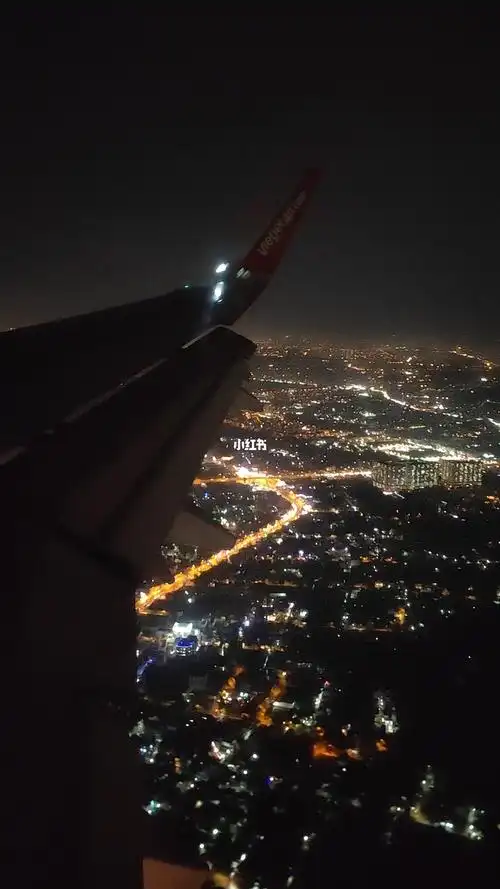 我的圣诞节晚上在飞机上