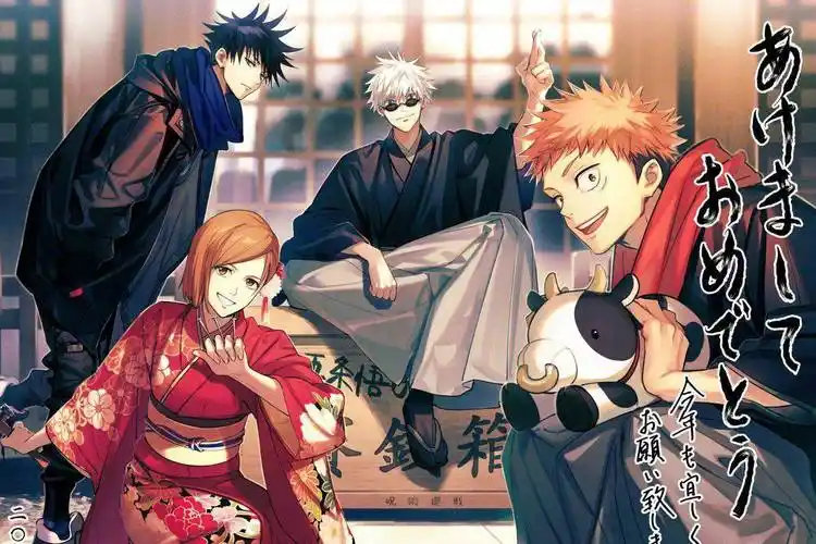 《咒术回战》全员穿上西装,伏黑惠成熟干练,五条悟神似怪盗基德_高专