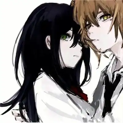 超拽的霸气冷酷动漫情侣头像