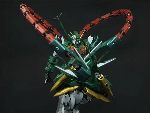 预定包邮 超新星 mg1/100 双头龙 神龙 高达 模型 哪吒送水贴特典