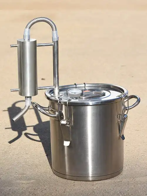 茶余饭后白酒蒸馏器酿酒器家庭小型酿酒设备自蒸酒家用纯露机