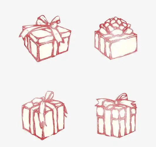 手绘礼物盒