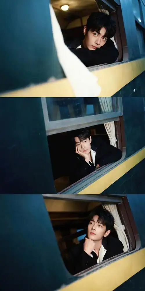 大衣的全球代言人@x玖少年团肖战daytoy受邀出席品牌2024秋冬女装大秀