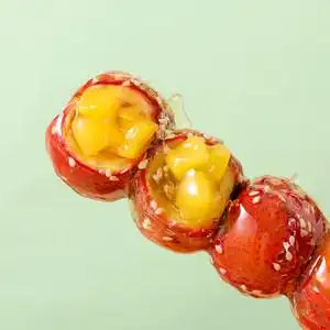 13支草莓酸奶夹心冰糖葫芦芒果忠艺糖鲜果山楂开胃食品女生零食