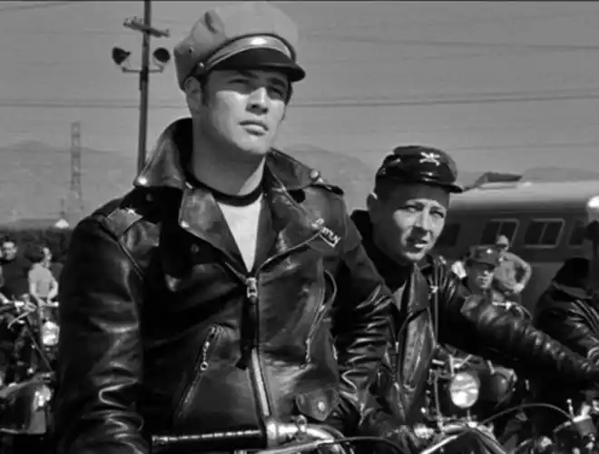 白兰度和雷蒙斯乐队1313机车夹克到底