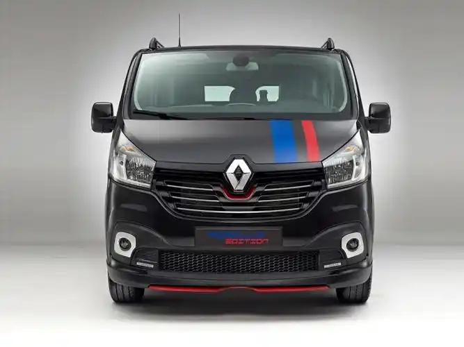 f1风格雷诺发布trafic特别版车型官图