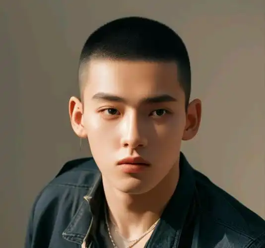 男发剪来剪去,最有型还是超短小寸头,精神利落免打理|发型|短发|脸型