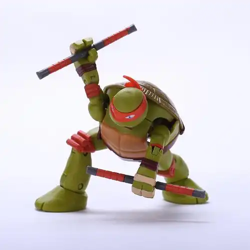 2款忍者神龟儿童玩具忍者龟可调节关节人偶玩偶模型手办现货批发