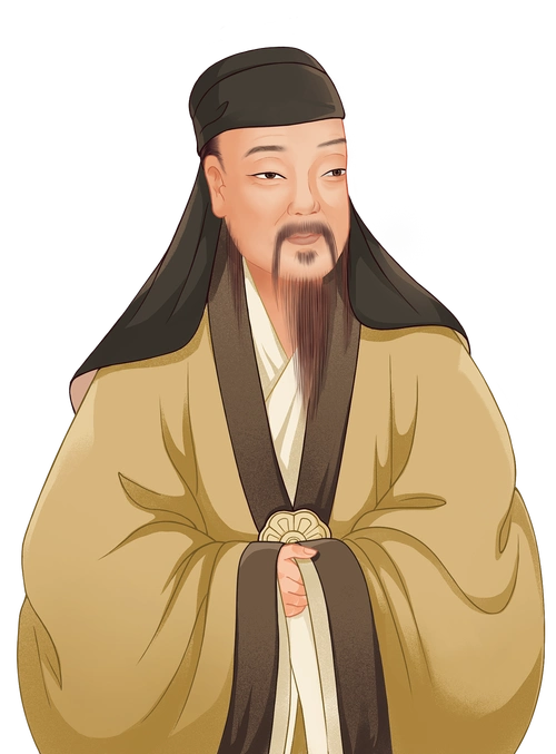 分享收藏古代人物陶渊明科技风插画场景插画城市街道插画人物插画作品