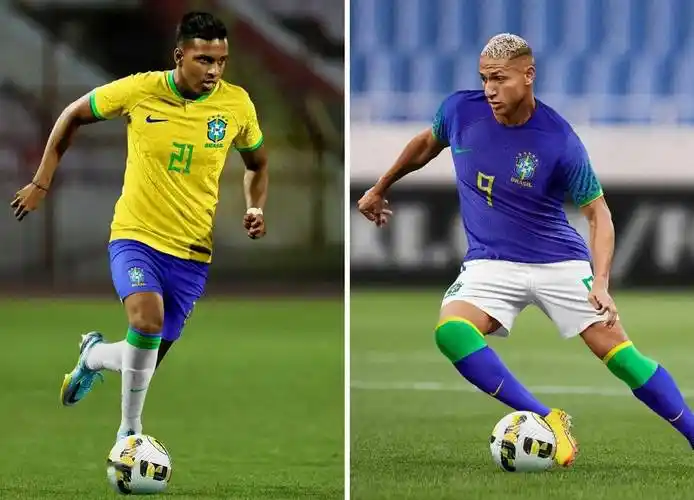 耐克发布巴西国家队2022年世界杯主客场球衣_garra_衣领_蓝色