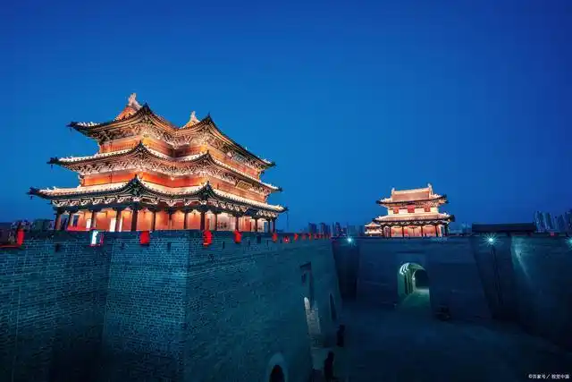 大同古城墙美景